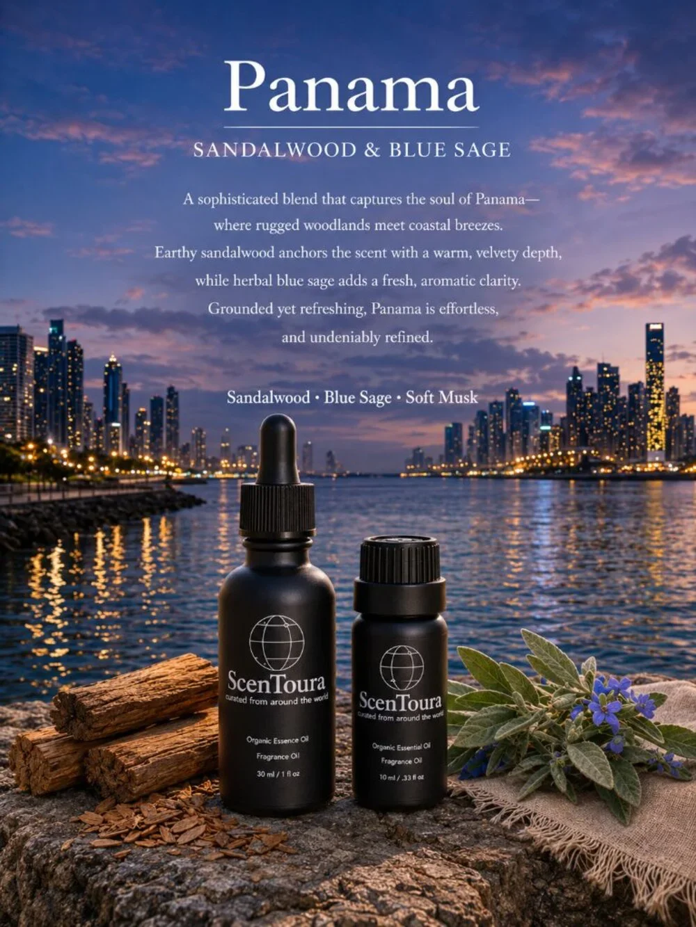 Panama - Scent Oil - 30 ml bottle